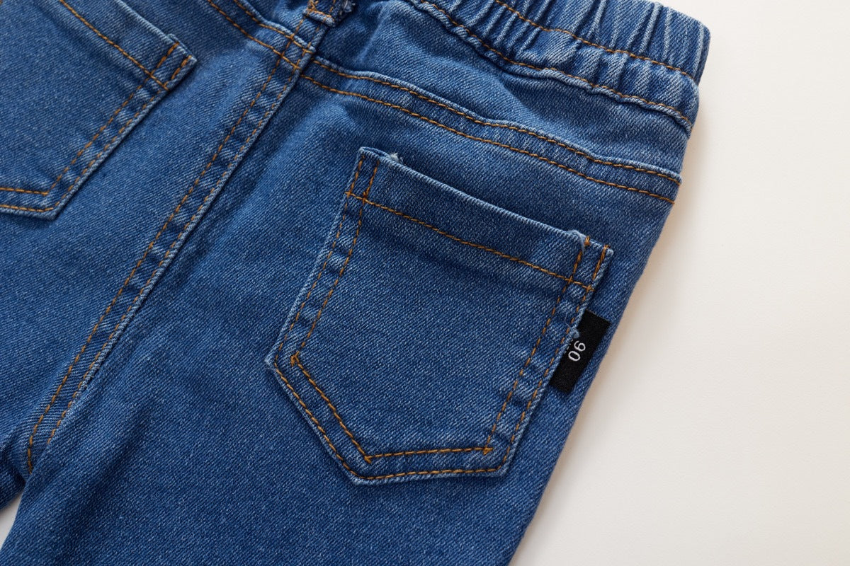 Girls Crop Boots cut jeans 2024