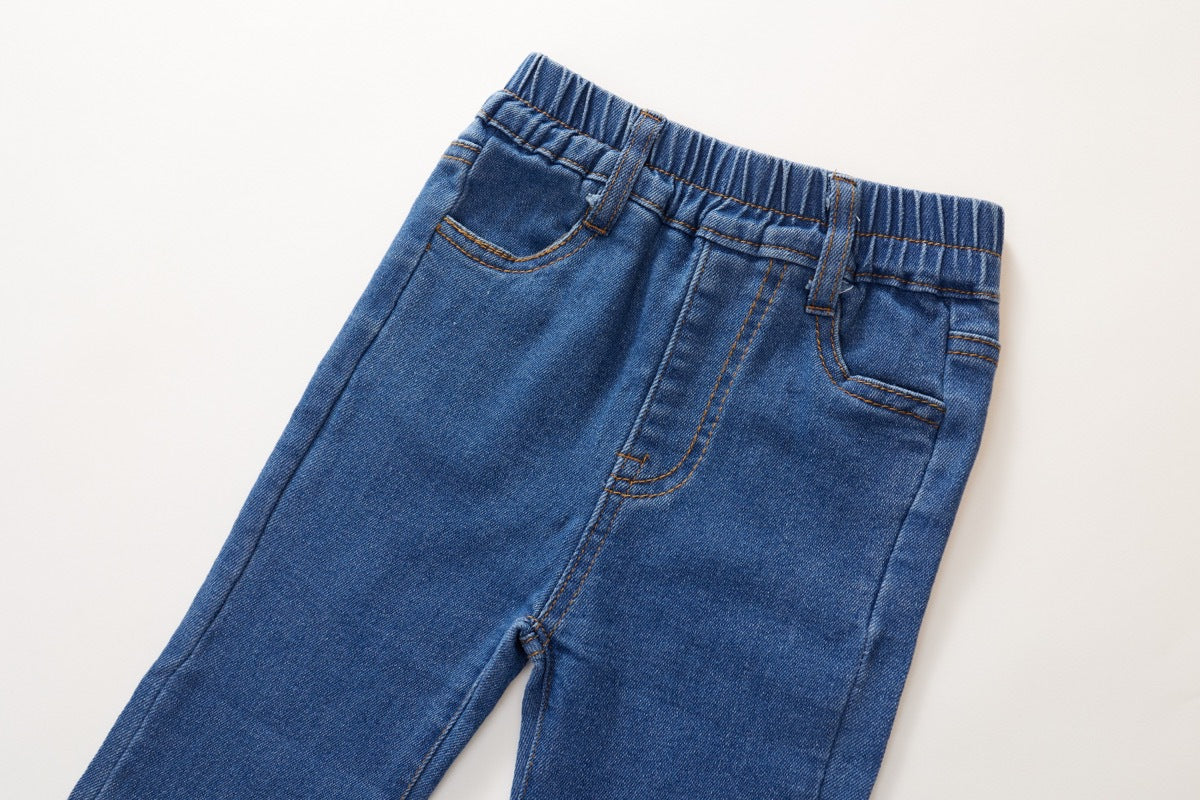 Girls Crop Boots cut jeans 2024