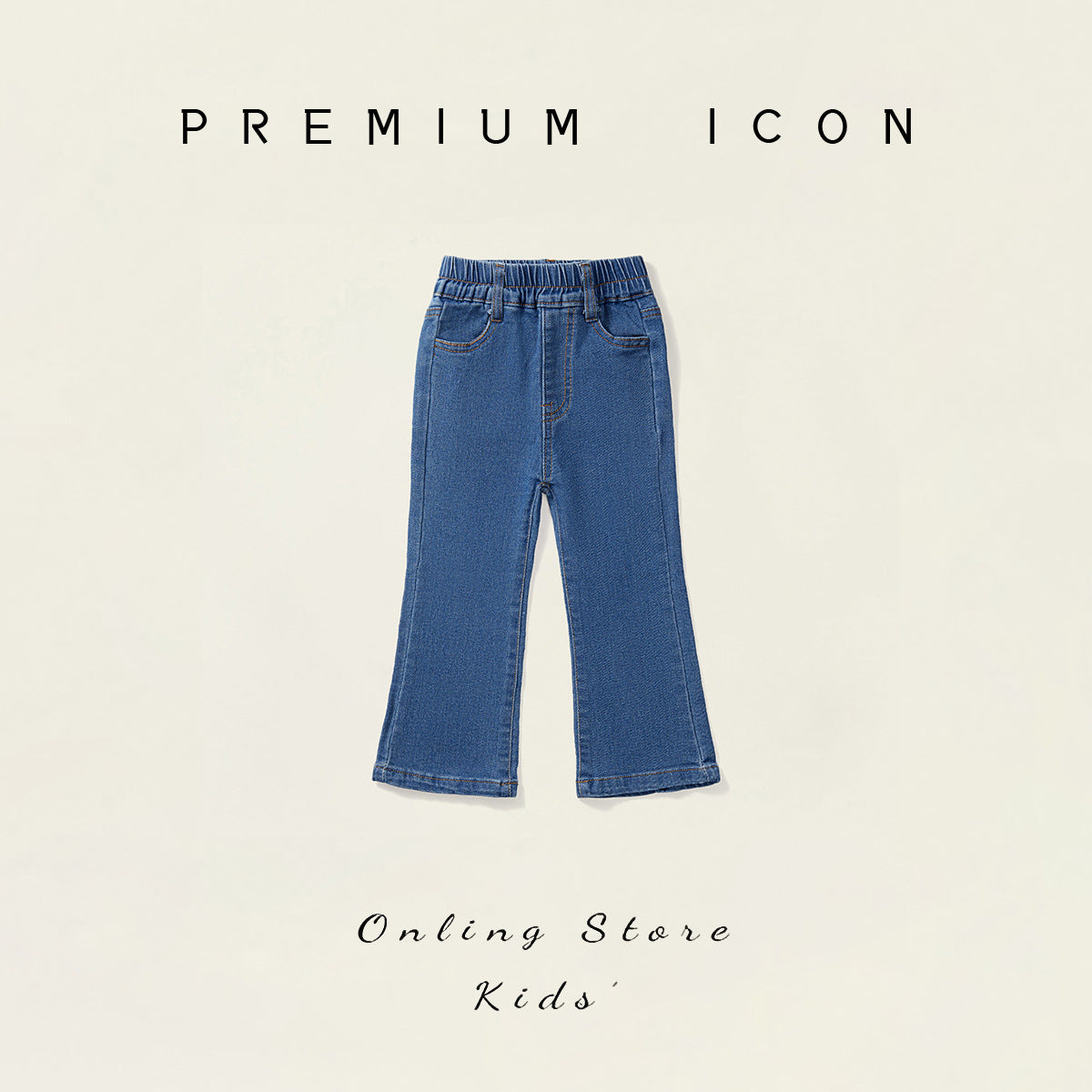 Girls Crop Boots cut jeans 2024