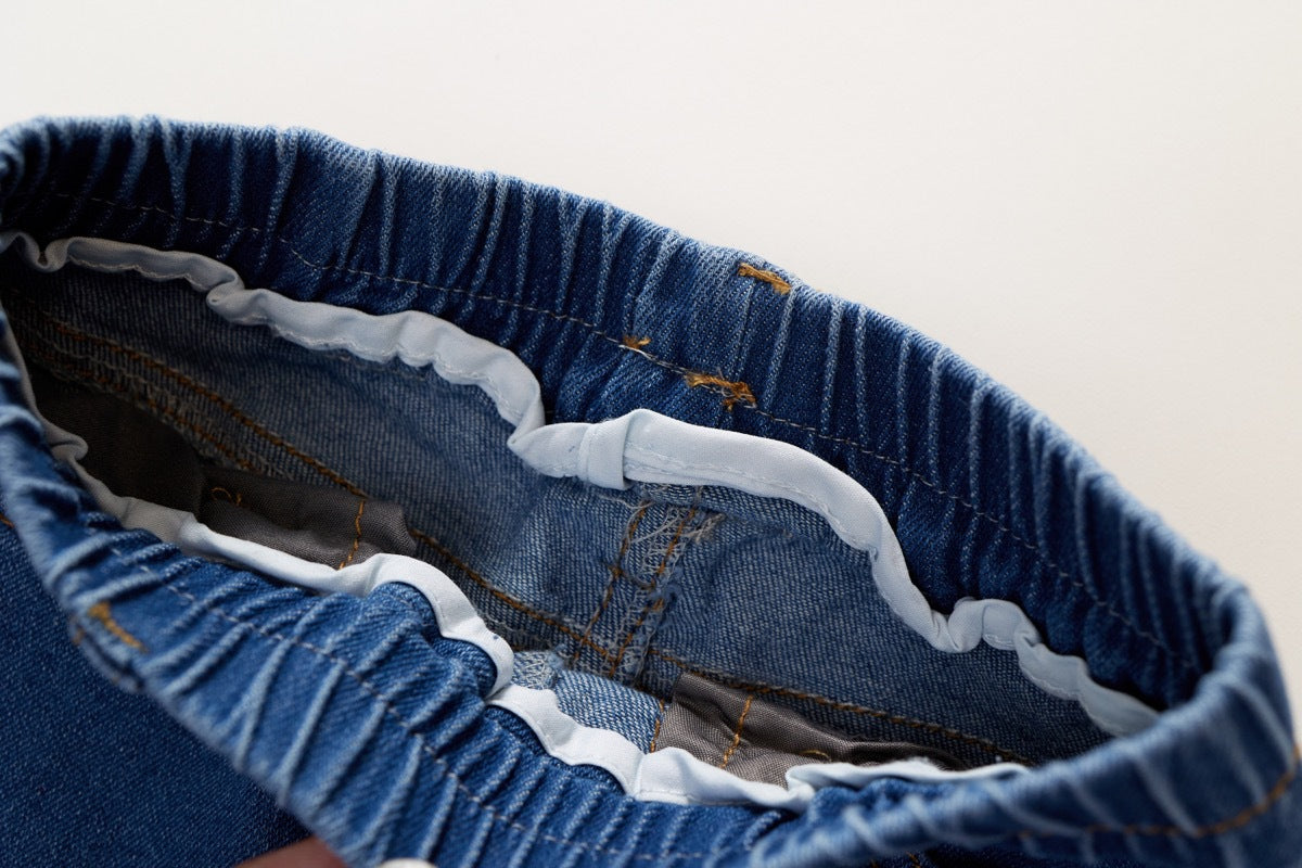 Girls Crop Boots cut jeans 2024